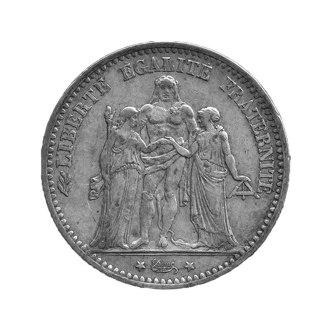 5 Francs Hercule en Argent (Ecu) — photo 1