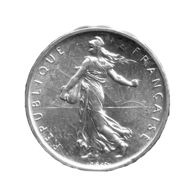 5 Francs Semeuse en Argent — photo 1