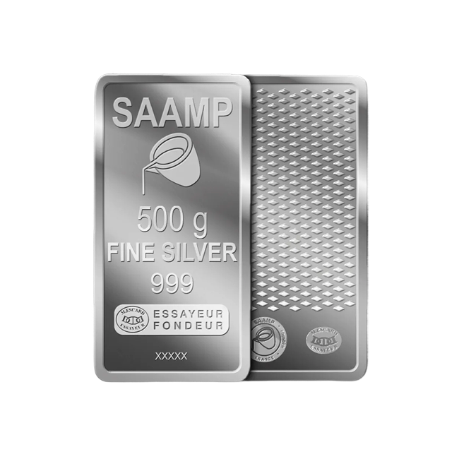 Lingot Argent 500gr